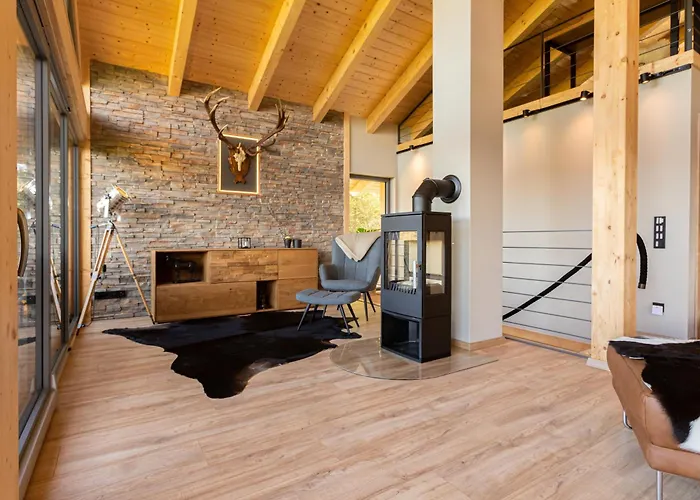 Panorama-chalet Im Harz Nyaraló